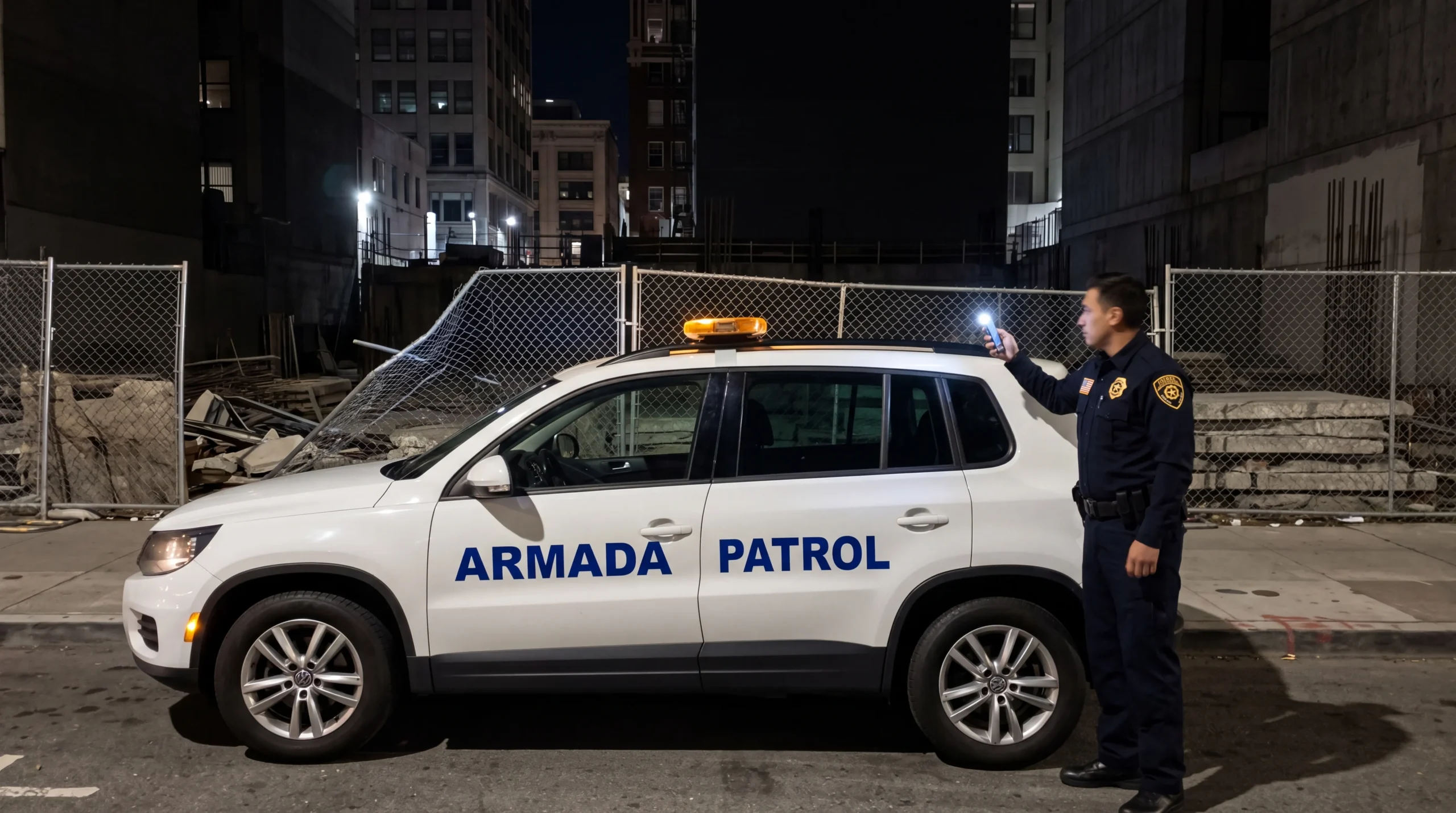 construction site security patrol — Protecting Dormant and Stalled Construction Sites