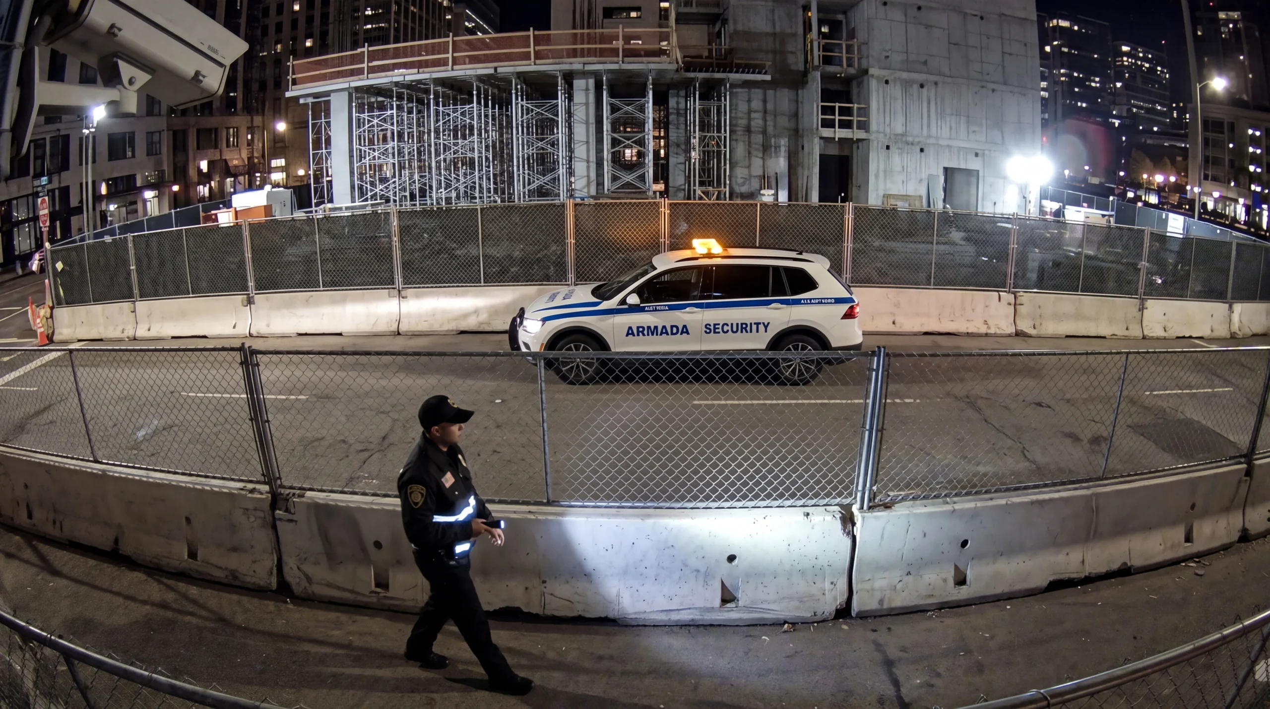 Construction site security patrol — Armada Patrol in San Francisco